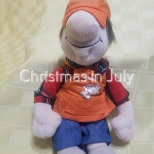 Vintage Advertising Homer Home Depot Bean Bag Plush 8"